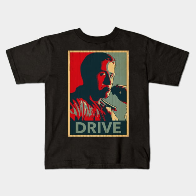 Ryan Gosling Kids T-Shirt by trev4000